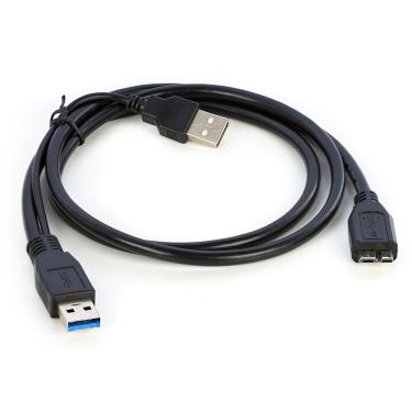 Imagem de Cabo Y USB para HD Externo USB 3.0 - Preto