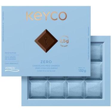 Imagem de Colágeno de Chocolate Keyco Zero Açucar com 2,5g de Verisol  Vitamina 