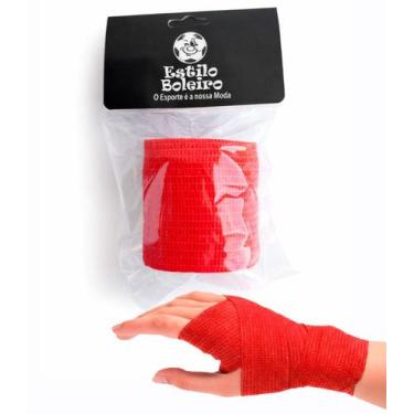 Imagem de Bandagem Fita Elastica Adesiva Prevenção Lesões 5x4,5 mts - Estilo Bol