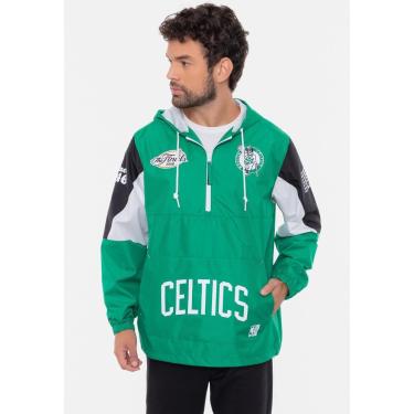 Imagem de Jaqueta Mitchell & Ness NBA Pullover Anorak Boston Celtics Masculino-Masculino