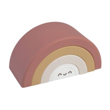 Imagem de Brinquedo de Encaixe Sensorial em Silicone Magical Skies Arco-Iris - Tiny Love