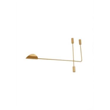 Imagem de Lustre Pendente Remo Industrial Retângular Dourado 1,50m 779 - Ilumina