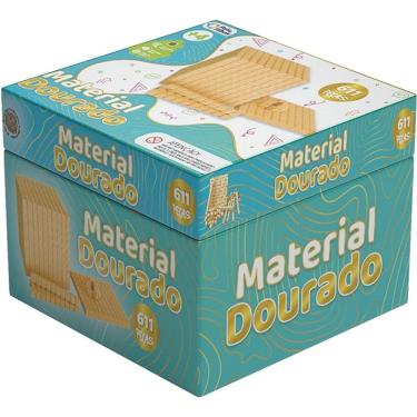 Imagem de Material Dourado 611 peças  - Pais e Filhos