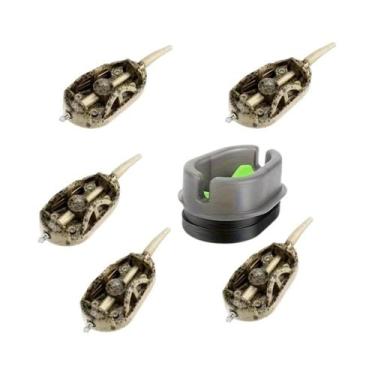 Imagem de Kit De Pesca De Carpa Com Chumbadas Multicoloridas Duráveis E Pesos Va