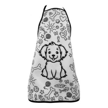 Imagem de Lindo Avental De Colorir Infantil Divertido Envio Imediato - Galpão li