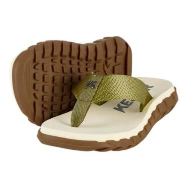 Imagem de Chinelo Kenner Megah Crepe Masculino Branco, Branco, 40