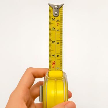 Imagem de Trena Métrica Manual Com Trava Acrílico Transparente 3m - Gancho Magnético E Alta Durab...