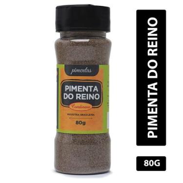 Imagem de Pimenta do Reino Moida 80g Condinew Intensifica o Sabor dos Alimentos 