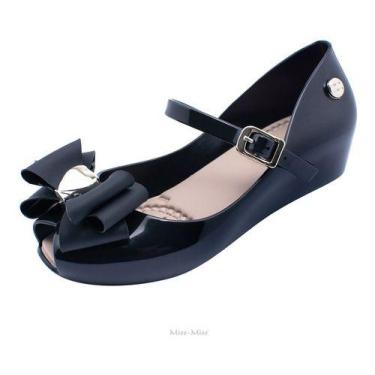 Imagem de Sandália Boneca Feminina Anabela Infantil Menina Miss Miss, 27/28, Pre