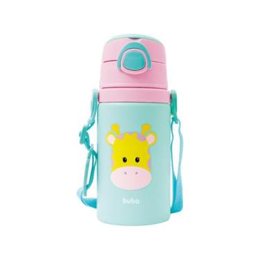 Imagem de Garrafinha de Alumínio Animal Fun 450ml - Girafa - Buba - Buba Baby, 4