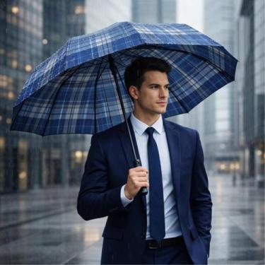 Imagem de Sombrinha Guarda Chuva Dobrável Estampado Compacto Cabe na Bolsa Mochi