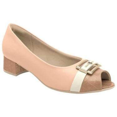 Imagem de Sapato Feminino Peep Toe Rose Piccadilly 114049-13-Feminino
