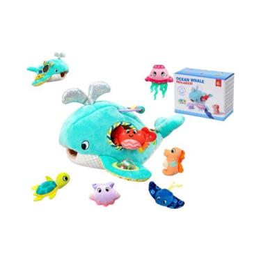 Imagem de Brinquedo De Colmeia Para Bebês De 6-12 Meses, Com 5 Elementos Sensori