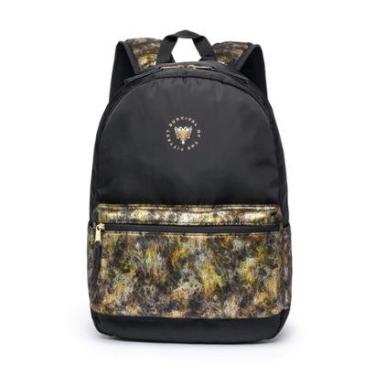 Imagem de Mochila Cavalera Grande Estampada Escolar Trabalho Notebook 19 Litros-Unissex