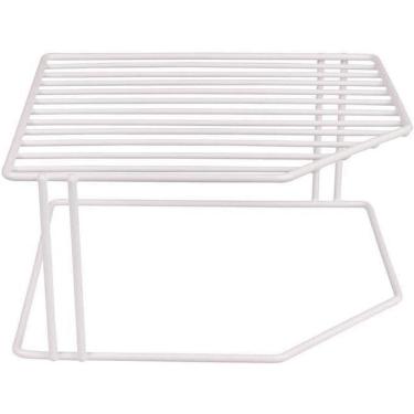 Imagem de Suporte Multiuso 2 Andares Branco 22,7X23X11,2cm Mor