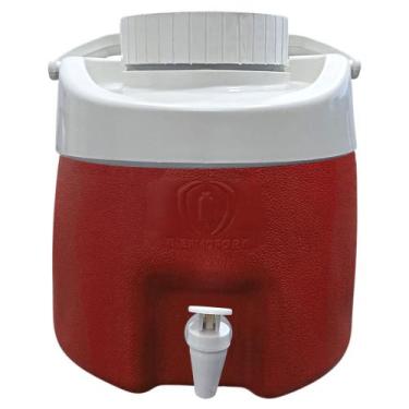 Imagem de Garrafa Termica 4 L Vermelho C/ Torneira - THERMOFORT