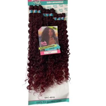 Imagem de Cabelo Anjo Cacheado Entrelace 100% Bio 80cm Longo 9 Telas - bbless, 1