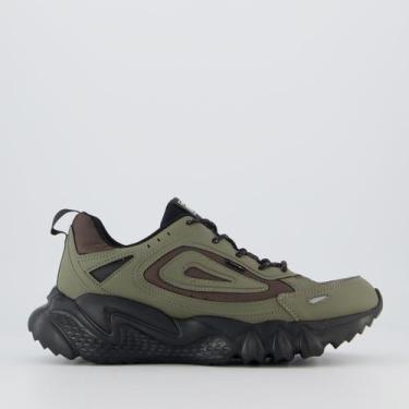 Imagem de Tênis Fila Venture Trace Lite Verde e Preto, 42