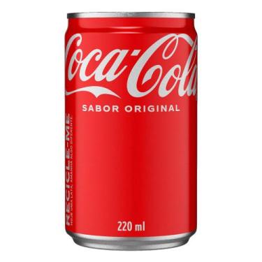 Imagem de Refrigerante Coca Cola Lata 220ml - Coca-Cola