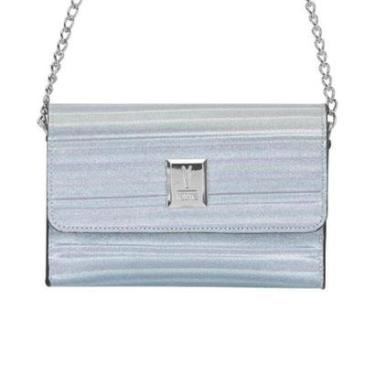 Imagem de Bolsa Feminina Crossbody Prata Boreal Vizzano 10032.3-Feminino