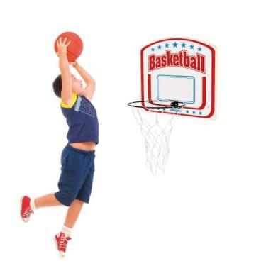 Imagem de Tabela de basquete aro 33 cm rede reforçada - JUNGES