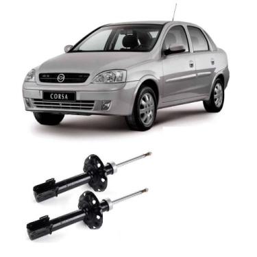 Imagem de Par de Amortecedor Corsa Sedan Premium Dianteiro (2004 Até 2012) 1.0/1