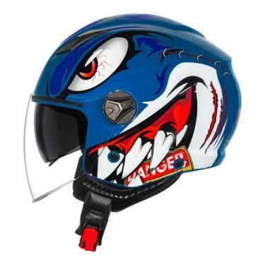 Imagem de Capacete Norisk Orion SV Danger Navy Azul, 58