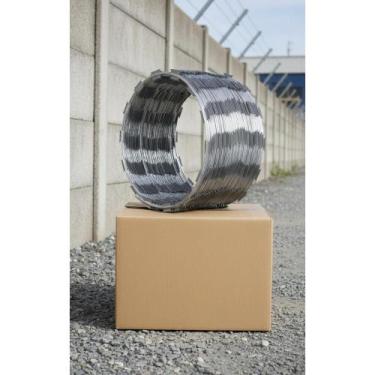 Imagem de 2x Concertina Segurança 30cm / Rolo 10m - Aço Galvalume - Congratulati