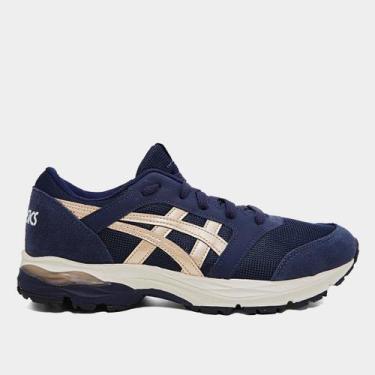 Imagem de Tênis Asics Gel Takumi Feminino, Azul, Dourado, 37