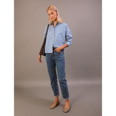 Imagem de Camisa Manga Longa Calvin Klein Jeans  Listrado Exclusivo-Feminino