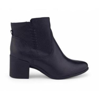 Imagem de Bota Feminina Bottero 346916 Couro Cano Baixo Burnish-Feminino