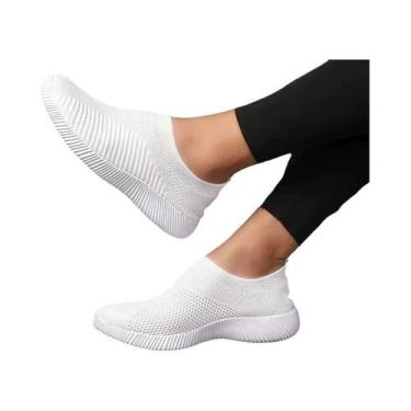 Imagem de Tênis Feminino Leve e Respirável - Solado Baixo - Ideal para Caminhada