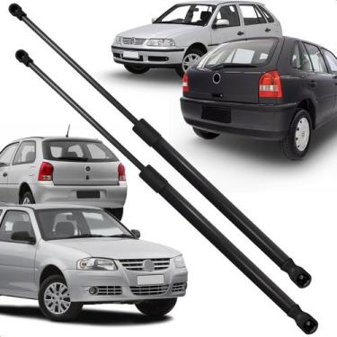 Imagem de Par Pistão Amortecedor Porta Malas Tampa Traseira Gol G3 1999 A 2005 G