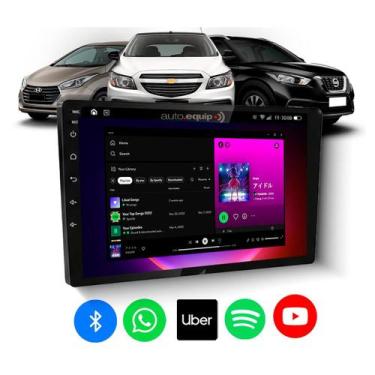 Imagem de Central Multimídia Automotivo MP5 RS-7009BR Tela 9 Polegadas USB Carpl