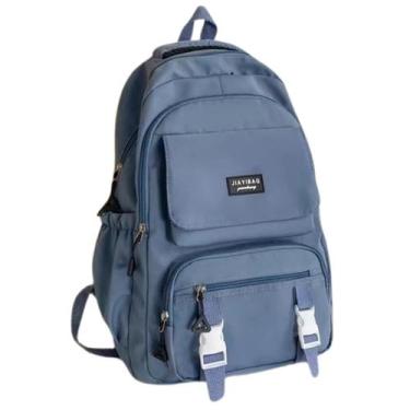 Imagem de Mochila Azul Passeio Escolar Coreana Notebook   - JIA YISTAR