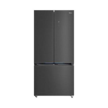 Imagem de Geladeira Frost Free Multidoor 672L Inverter Black Inox Midea, Bivolt