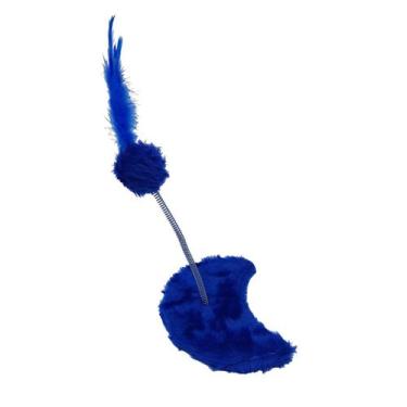 Imagem de Brinquedo São Pet Lua para Gato, Azul