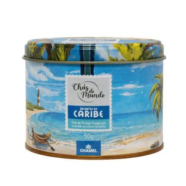 Imagem de Lata de Chás do Mundo Caribe 50g Chamel