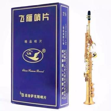 Imagem de 10x Palheta Para Sax Soprano N2 Caixa - FLYING GOSSE