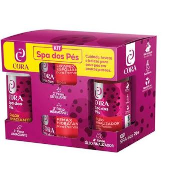 Imagem de Kit Spa dos Pés Cora Rosa Mosqueta