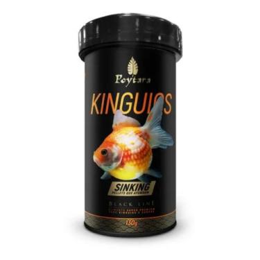 Imagem de Ração Poytara Kinguios Sinking Black Line 50grs
