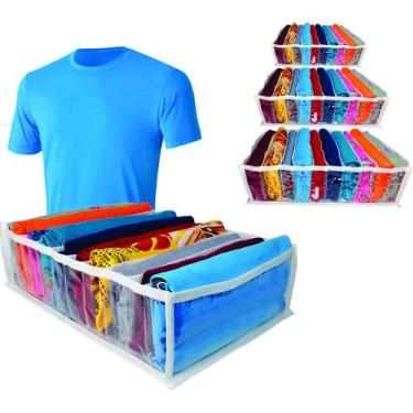 Imagem de Colmeia Organizadora de Roupas - Comprei Organizei!