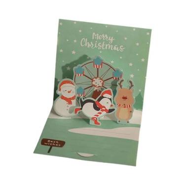 Imagem de Cartões De Natal 3D, Cartões De Ação De Graças, Pacote DIY Com 1, 2 Ou