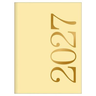 Imagem de Planner 2027 M6 grampeado Vanilla 20 folhas Tilibra Cor:Amarelo, Amare