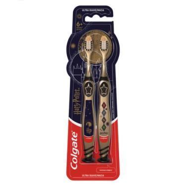Imagem de Escova Dental Colgate Harry Potter Kids Ultra Suave Com 2 Unidades