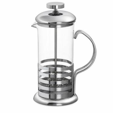 Imagem de Cafeteira Prensa Francesa 350ml Vidro Inox Café Gourmet - NoBrand