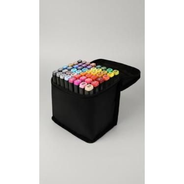Imagem de Kit Canetas Marcadoras Ponta Dupla 48 Cores - Congratulations Store