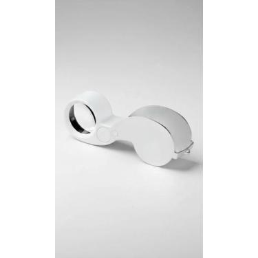 Imagem de Lupa Bolso 40x LED Alumínio Dobrável - Congratulations Store