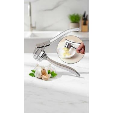 Imagem de Espremedor Triturador de Alho Inox Reforçado 1 Unidade - Congratulatio