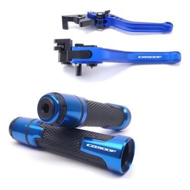 Imagem de Kit Esportivo Manete Manopla Cb 500f Cb500f Gravado A Laser - Special 